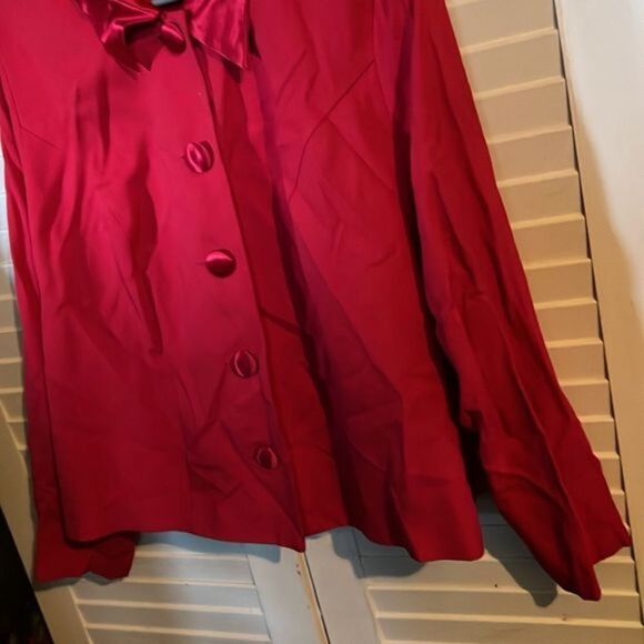 Vintage mod style red blazer - Picture 2 of 8